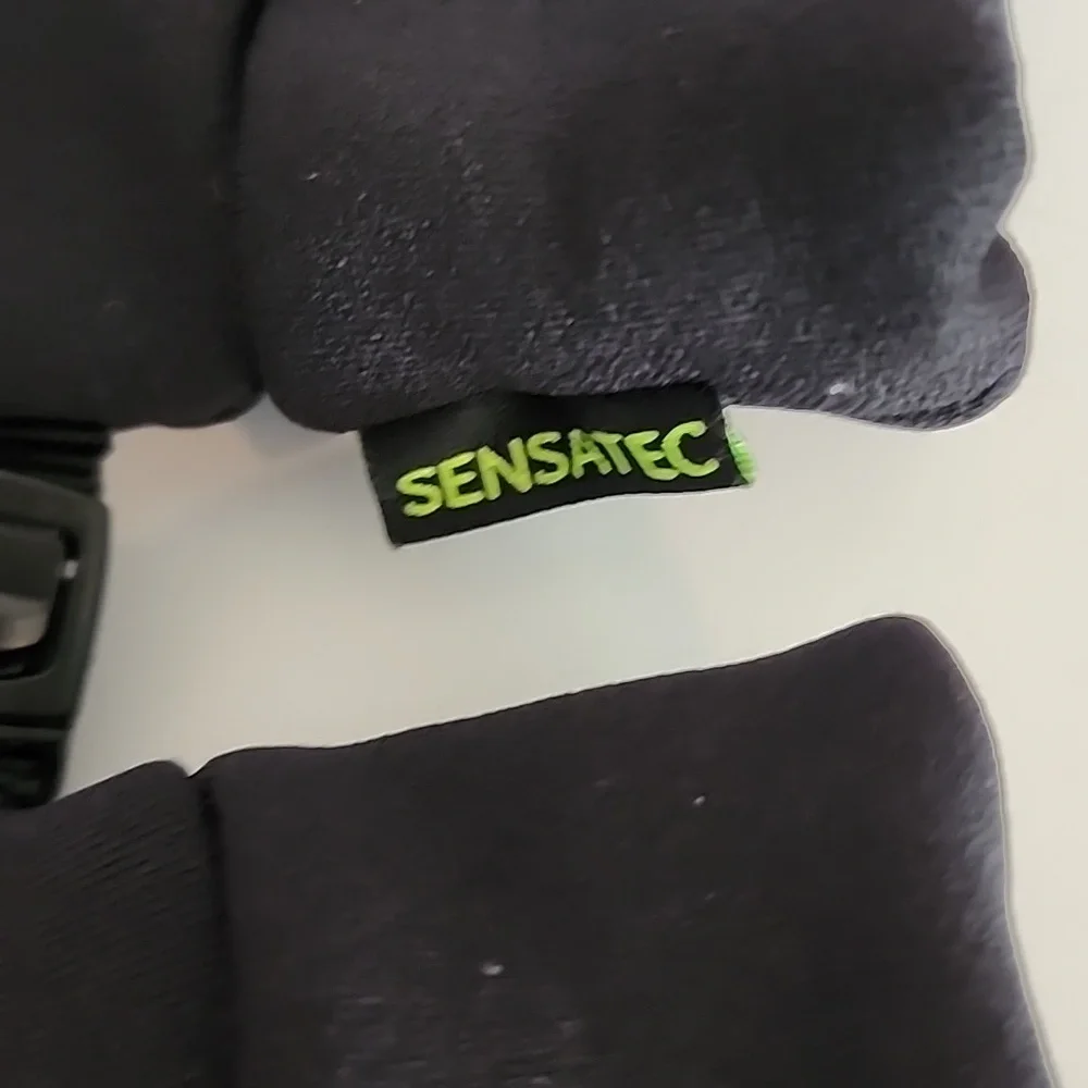 Head Sensatec Black Gloves with Neon Logo